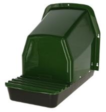 KERBL Kunststoff-Legenest Outdoor mit Fangschale